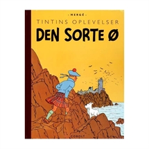 Tintin "Den Sorte Ø" Tegneserie nr. 6